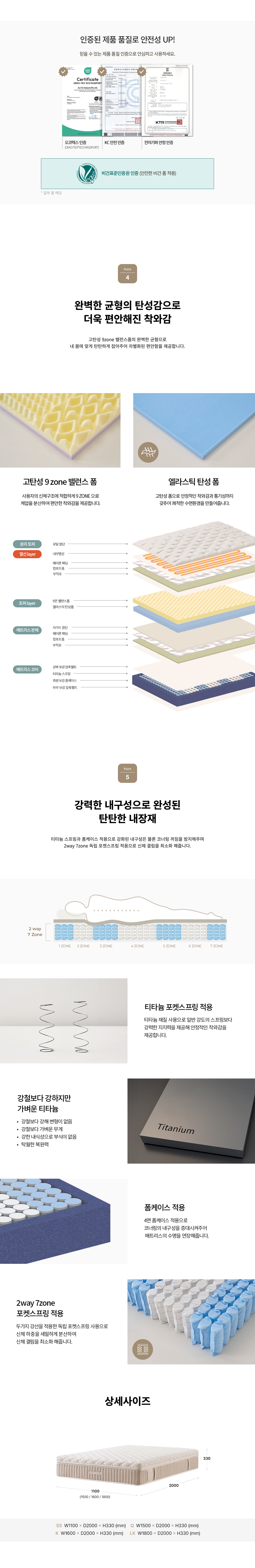 청호나이스 듀얼 드림 온열 매트리스 Q 듀얼 드림 온열 매트리스 Q 상세이미지 8